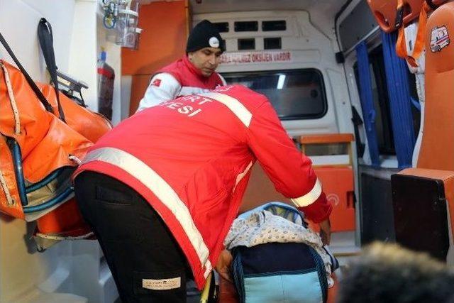 (&ouml;zel Haber) Mira&ccedil; Bebek İ&ccedil;in Karda Zamanla Yarış 2