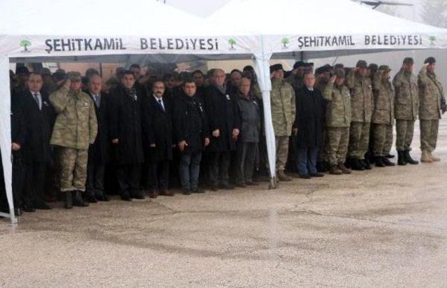 Fırat Kalkanı'nın Şehidi Için Gaziantep'te Tören