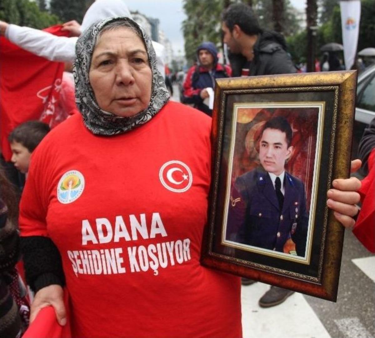 Şehit Anneleri "birlik" İ&ccedil;in Koştu