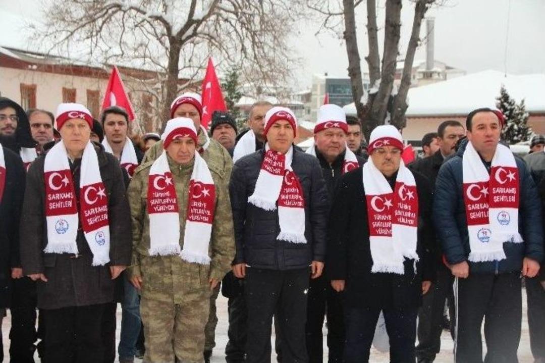 Bilecik Sarıkamış Şehitleri İ&ccedil;in Y&uuml;r&uuml;d&uuml;