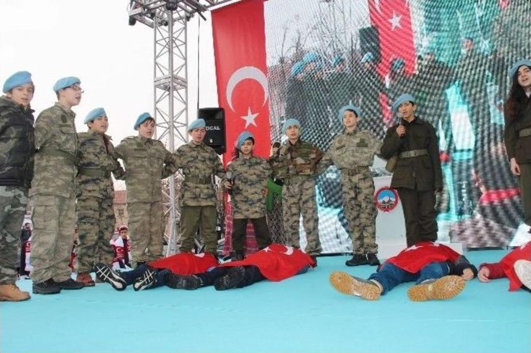 Sarıkamış Şehitlerini Anma T&ouml;reninde Kayseri&rsquo;deki 14 Şehit De Anıldı