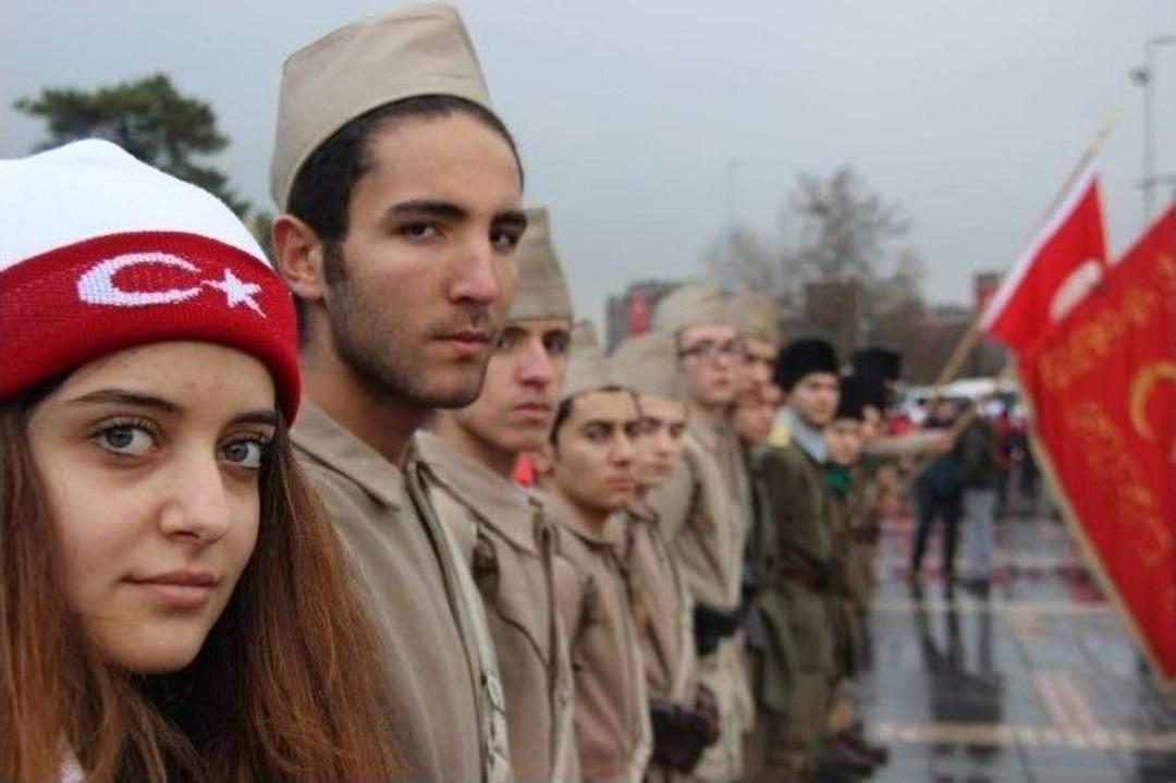 Kayseri, 7&rsquo;den 70&rsquo;e Sarıkamış Şehitlerini Andı