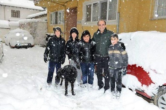 Bursa’da Karla Kesintisiz Mücadele Devam Ediyor