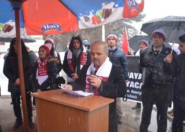 Sarıkamış Şehitler Düzenlenen Yürüyüşle Anıldı