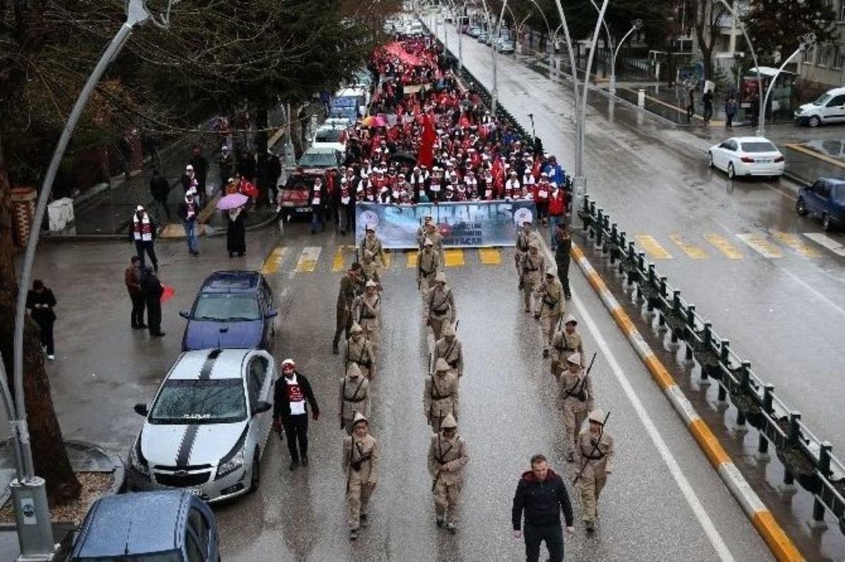 Onbeşliler Sarıkamış Şehitleri İ&ccedil;in Y&uuml;r&uuml;d&uuml;