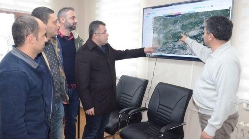 Ak Parti İl Başkanı, Karla M&uuml;cadele &Ccedil;alışmalarını İnceledi