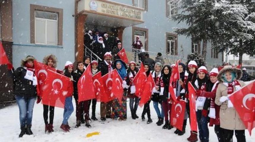 Sarıkamış Şehitleri I&ccedil;in Y&uuml;r&uuml;d&uuml;ler