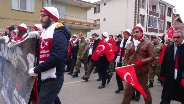 Erzincan Sarıkamış Şehitleri İçin Yürüdü