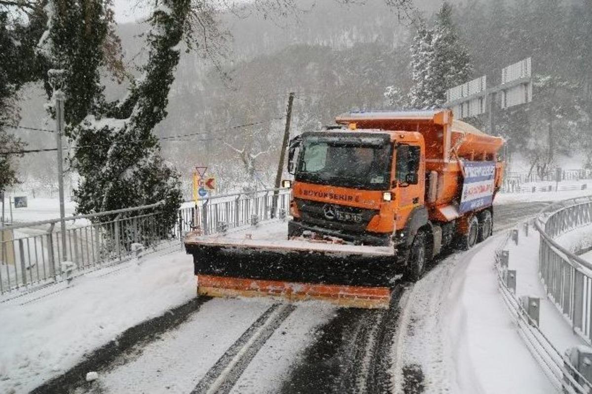 İstanbul&rsquo;da Kar Kalınlığı 120 Santimetreye Ulaştı