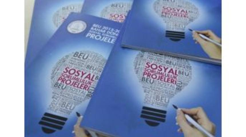 Be&uuml; Sosyal Sorumluluk Projelerini Kitaplaştırdı