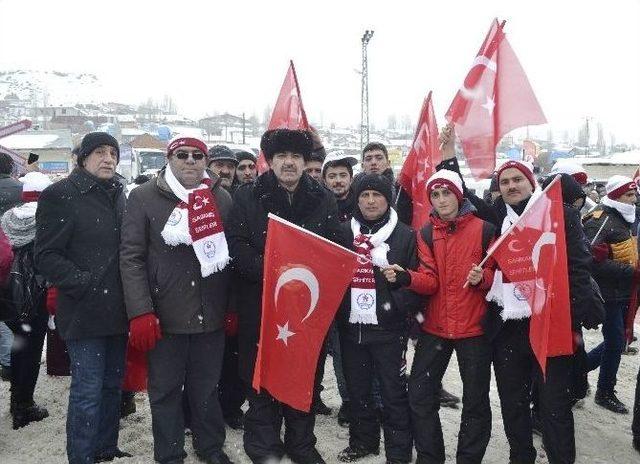 On Binler Sarıkamış’ta Şehitler İçin Yürüdü