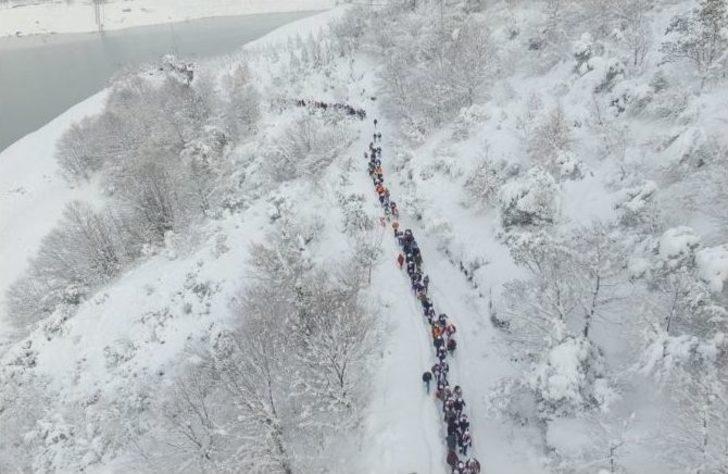 Kocaeli’de Binler Sarıkamış Şehitleri İçin Yürüdü G1
