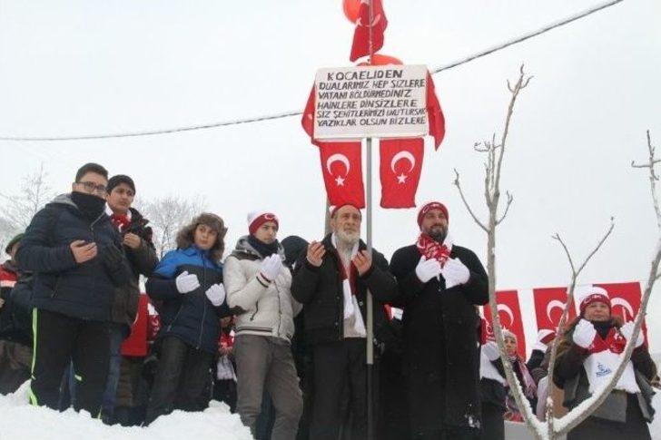 Kocaeli’de Binler Sarıkamış Şehitleri İçin Yürüdü G4