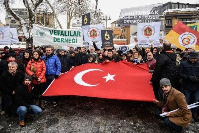 Ortaköy'de Terör Protesto Edildi...