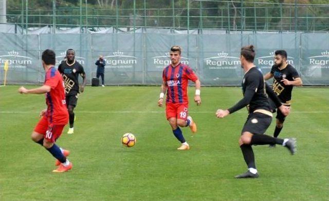 Osmanlıspor Hazırlık Maçında Mersin İdmanyurdu'na Yenildi