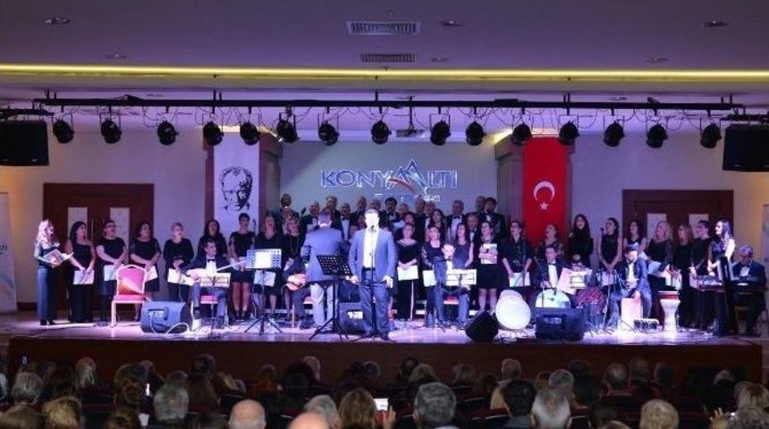 Konyaaltı&rsquo;da T&uuml;rk&uuml; Ziyafeti Verildi