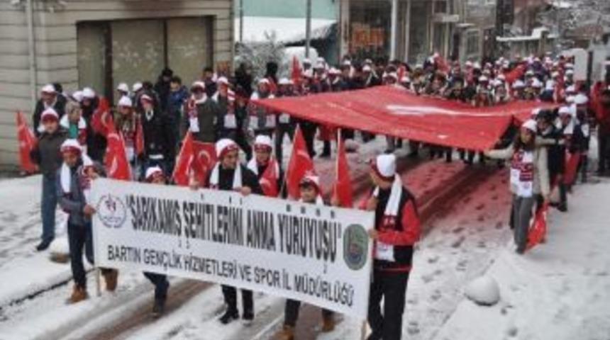 Bartın&rsquo;da Sarıkamış Şehitleri Anıldı