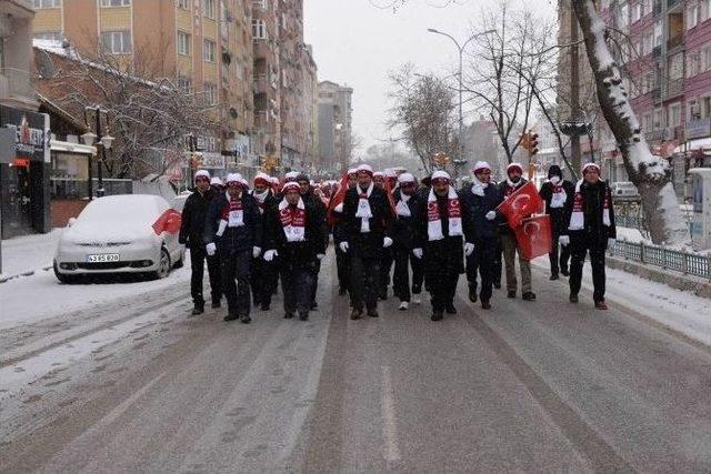 Kütahyalılar Sarıkamış Şehitleri İçin Yürüdü