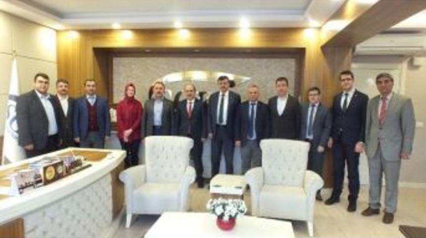 Memur-sen İl Temsilcisi &Ouml;z, Sgk İl M&uuml;d&uuml;rl&uuml;ğ&uuml;n&uuml; Ziyaret Etti