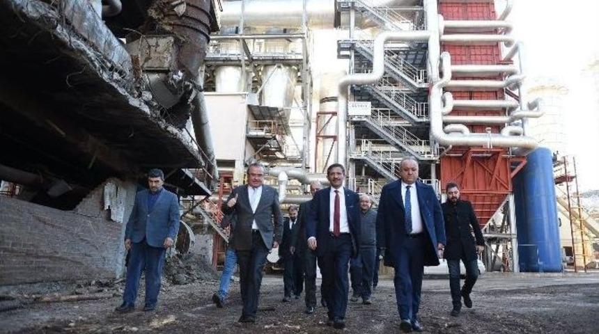 Vali Yıldırım, Sfc Orman Ürünlerini Ziyaret Etti