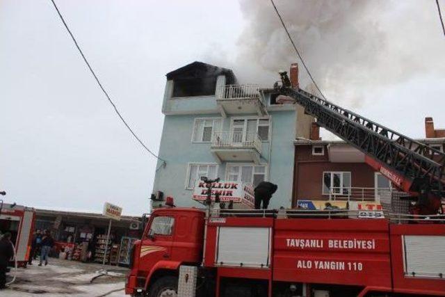 Tavşanlı'da Yangın