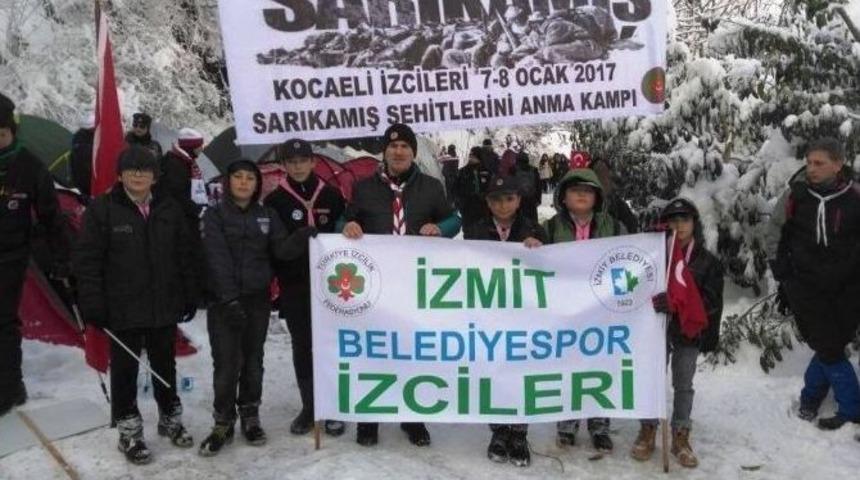 İzciler, Sarıkamış Şehitlerini Andı