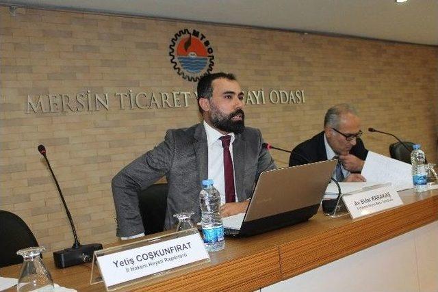 Mersin Ticaret İl Müdürlüğü’nden ‘tüketici Hakları’ Toplantısı