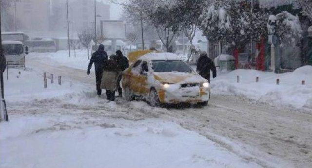 Bandırma- Bursa Karayolunda Araçların Geçişine Kontrollü Izin Veriliyor (2)