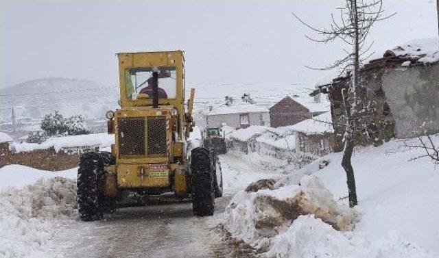 Balıkesir'de 214 Kırsal Mahalle Yolu Kapalı