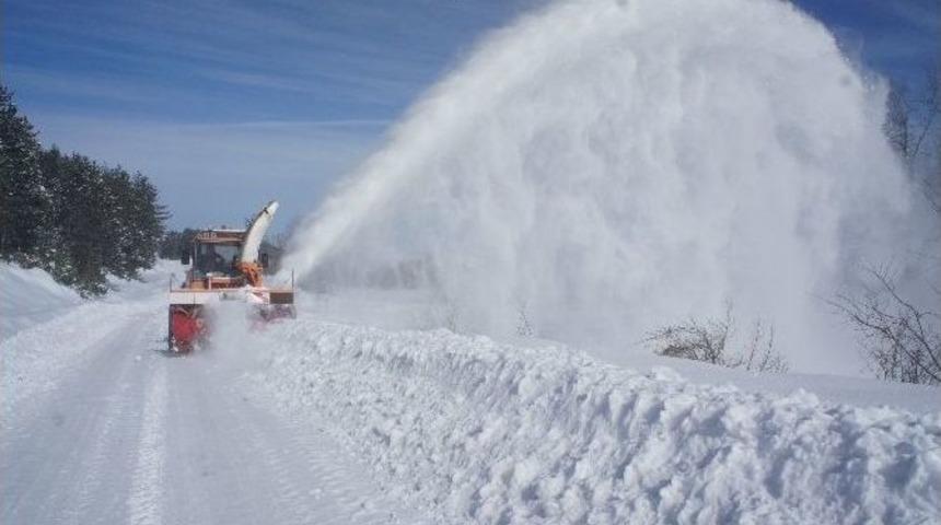 Kastamonu’da 803 Köy Yolu Ulaşıma Kapalı