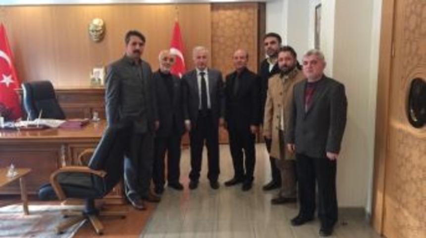 Gönüllü Kültür Kuruluşları’ndan Vali Kamçı’ya Ziyaret