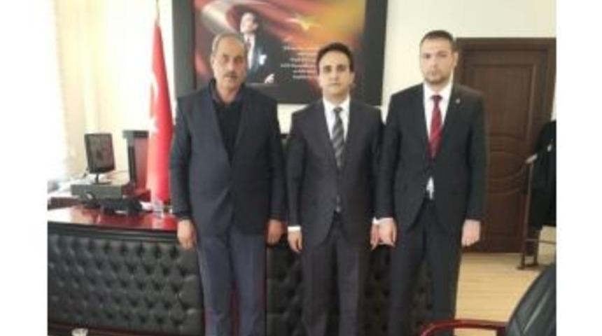 Başkan İlhan&rsquo;dan Kaymakam D&uuml;ndar&rsquo;a Ziyaret