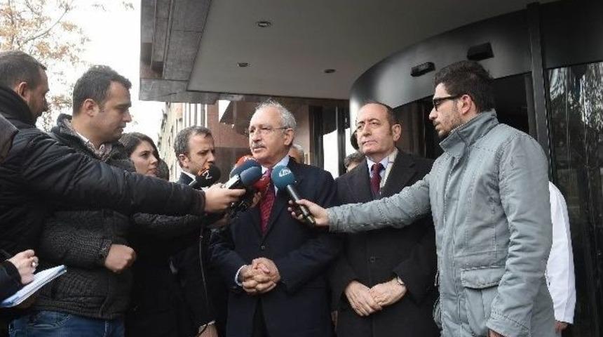 Chp Genel Başkanı Kılı&ccedil;daroğlu, Meclis Başkanı Kahraman&rsquo;ı Ziyaret Etti