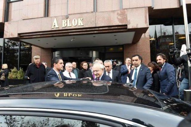 Kılıçdaroğlu'ndan Meclis Başkanı Kahraman'a Ziyaret