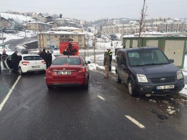 Sakarya’da Trafik Kazası: 1 Yaralı