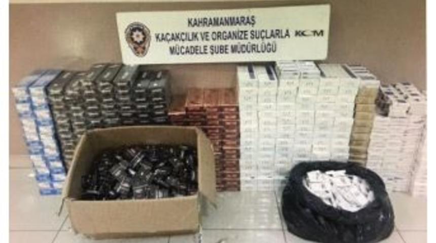 Kahramanmaraş&rsquo;ta Ka&ccedil;ak Sigara Operasyonu