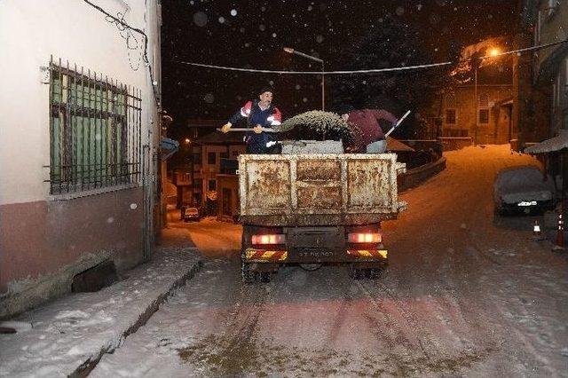 Kastamonu Belediyesi, Karla Mücadelesine Devam Ediyor