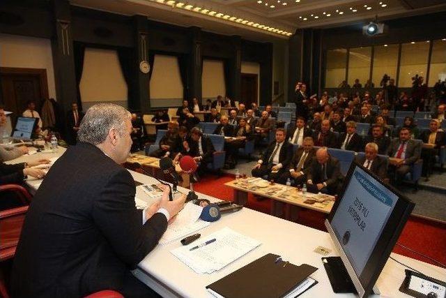 Büyükşehir Belediyesi 2017 Yılının İlk Meclis Toplantısı Yapıldı