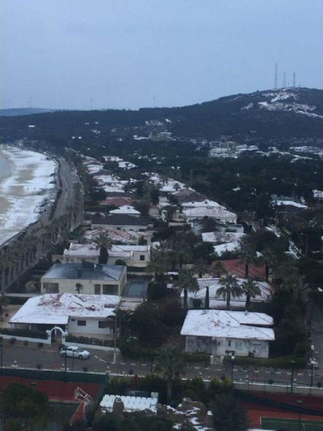 Çeşme'de Kar Sevinci (2)