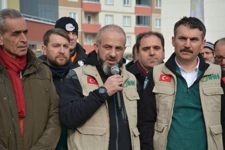 Bilecik’te 7 Tır Dolusu Yardım Malzemesi Suriye’ye Yola Çıktı G3