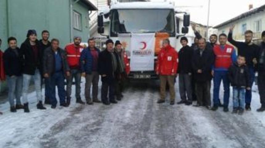 Şaphane&rsquo;den Halep&rsquo;e Yardım