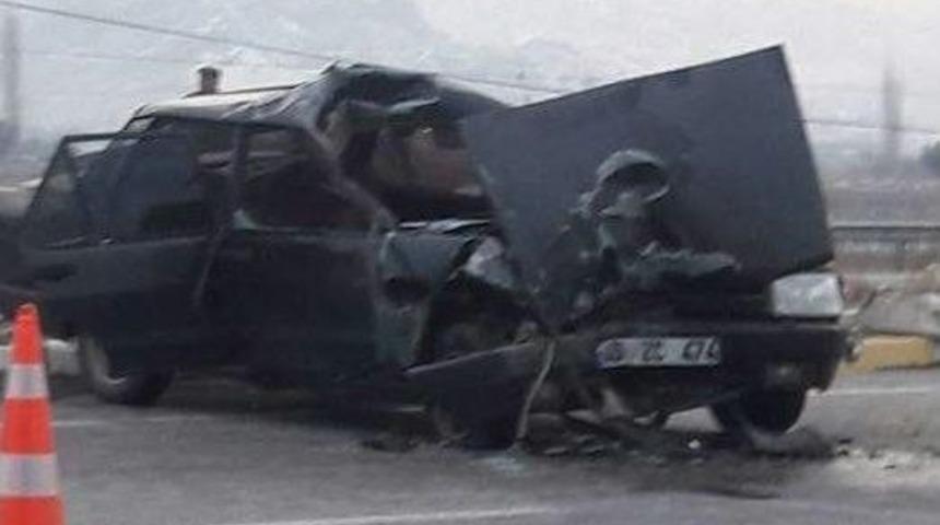 Alaşehir&rsquo;de Trafik Kazası: 1 &Ouml;l&uuml;