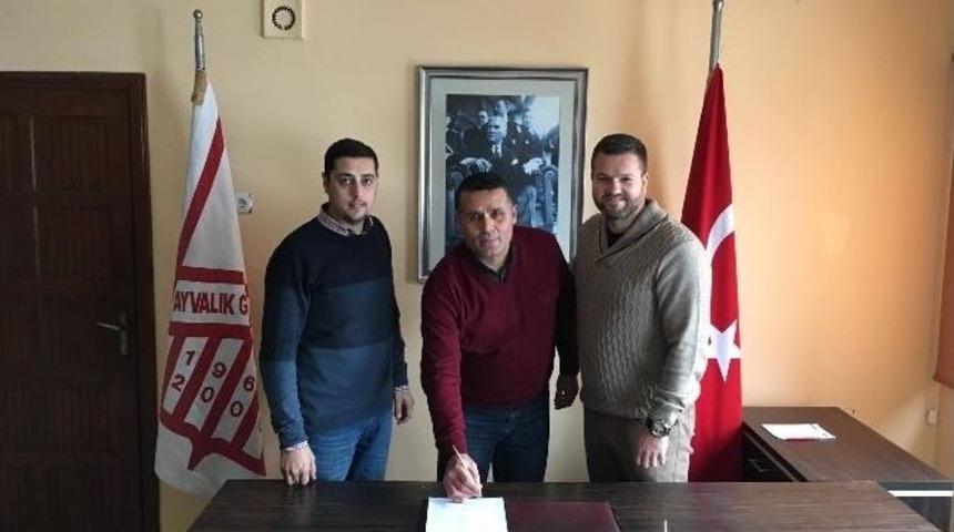 Ayvalıkgücü Belediyespor Hedefe İlker Seven İle Koşacak