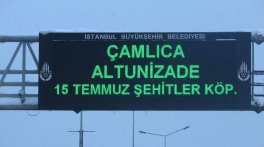 İstanbul'da Yollar Boş