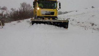 Kırklareli’nde Karla Mücadele Çalışmaları