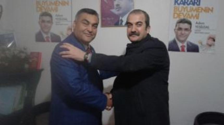 Ak Parti Samandağ İl&ccedil;e Başkanı Selahattin Yeter G&ouml;revi Devraldı