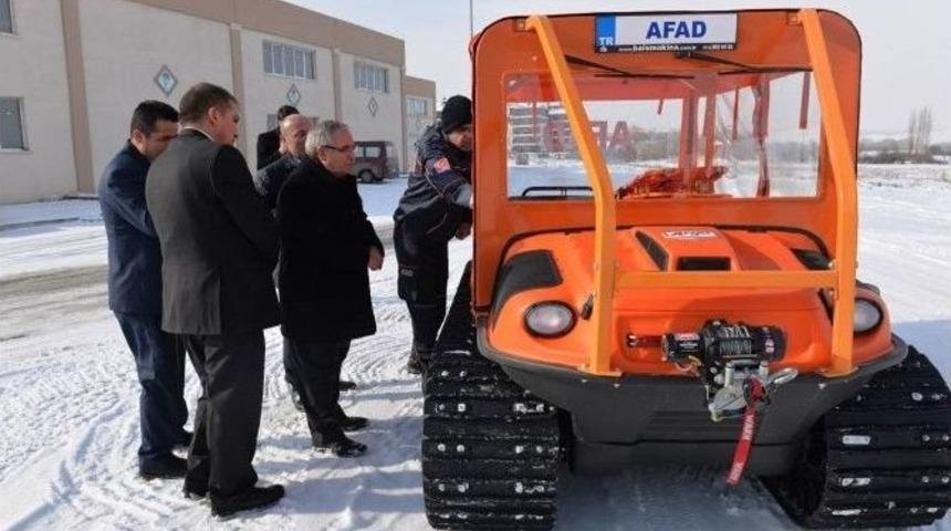 K&uuml;tahya Afad&rsquo;a Yeni Bir Kurtarma Aracı Daha