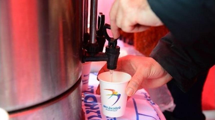 Sıcak Sahlep Ve &Ccedil;ay, Beylikd&uuml;z&uuml;&rsquo;n&uuml;n İ&ccedil;ini Isıttı