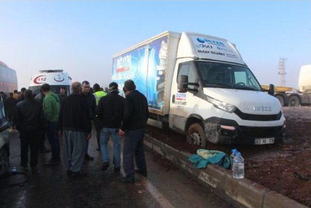 Şanlıurfa&rsquo;Da Zincirleme Kaza: 23 Yaralı 2