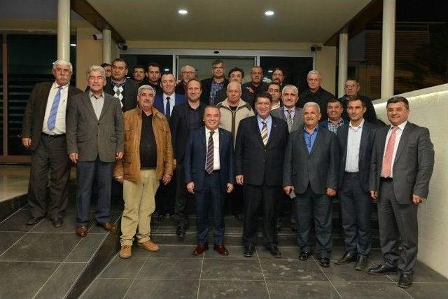 Başkan B&ouml;cek, Aesob&rsquo;da Oda Başkanlarına Projelerini Anlattı 2